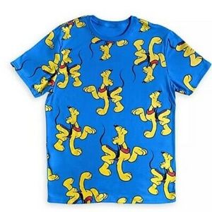 Mickey & Co. blue Pluto printed Tee in Adult sz XS